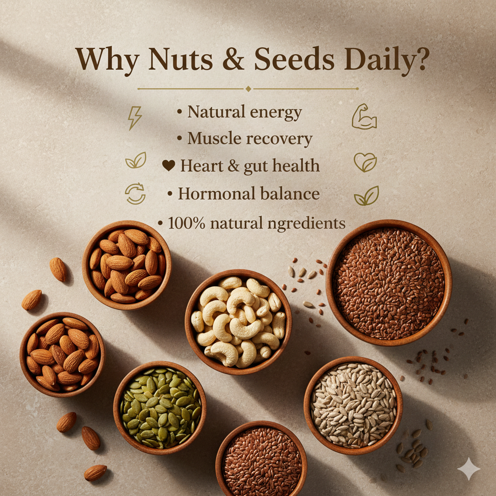 Lazy Nuts Dry Fruits Powder – Pack of 2 (500g) | Made with Dry Fruits, Nuts & Seeds | No Sugar, No Preservatives | High Energy Nutrition | Limited Offer for First 100 Orders